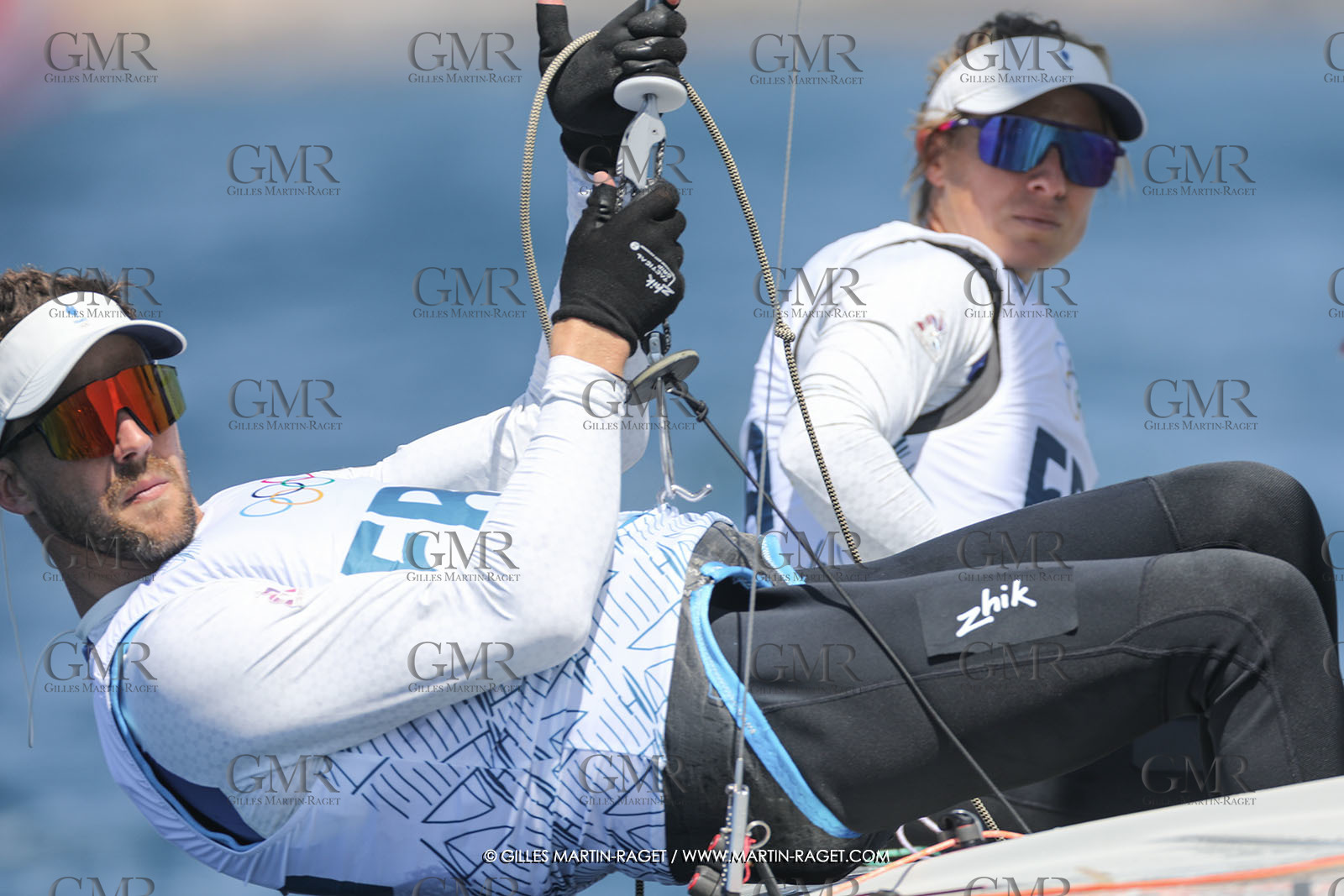 23 07 2024, Marseille (FRA), Paris 2024 Olympic Games, Sailing, Free trainings