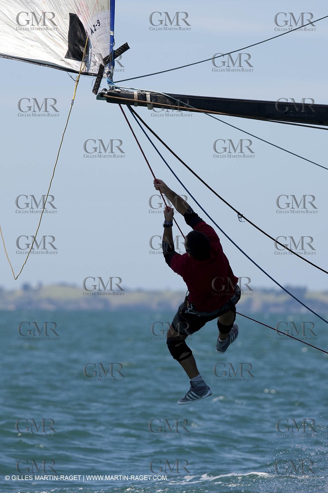 21 01 2009 - Auckland (NZL) -  Louis Vuitton Pacific Series - BMW ORACLE Racing - Training