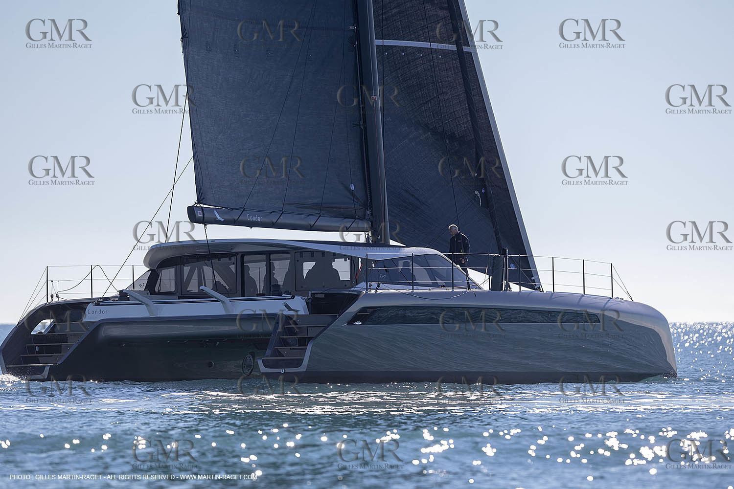 05 02 2019, La Grande Motte (FRA,34), Gunboat 68 sail testing  2