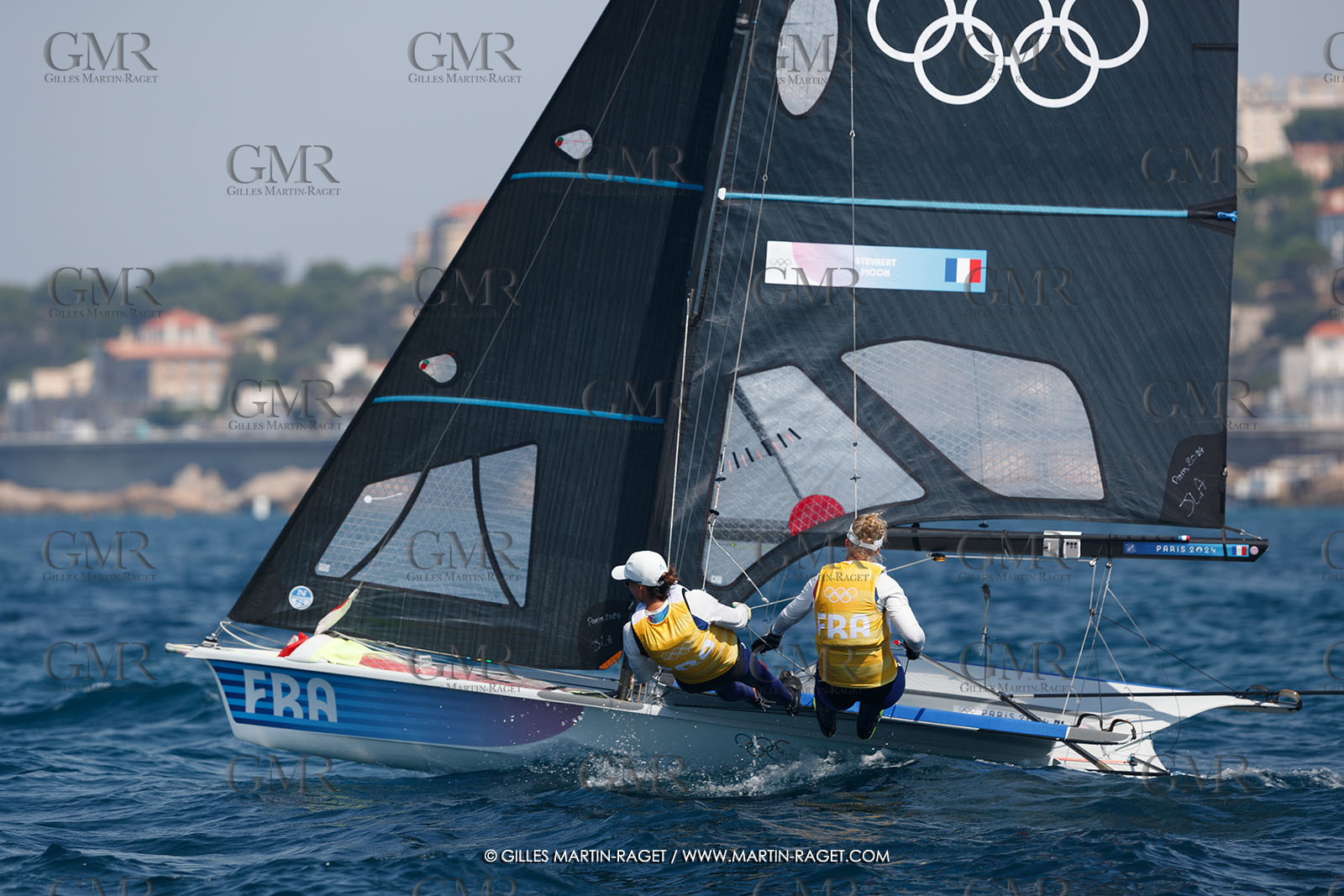 02 08 2024, Marseille (FRA), Paris 2024 Olympic Games, Sailing, Race Day 5,