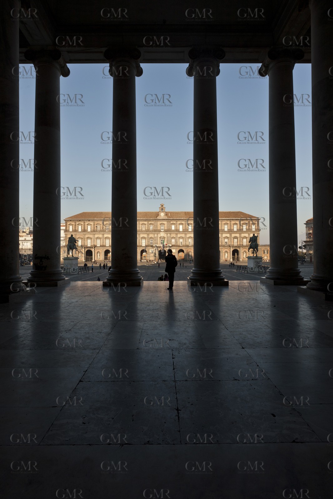 24 02 2012 - Naples (ITA) - 34th America's Cup - America's Cup World Series Naples 2012 - Naples Preview - Basilico San Francesco di Paola - Piazza Plebiscito