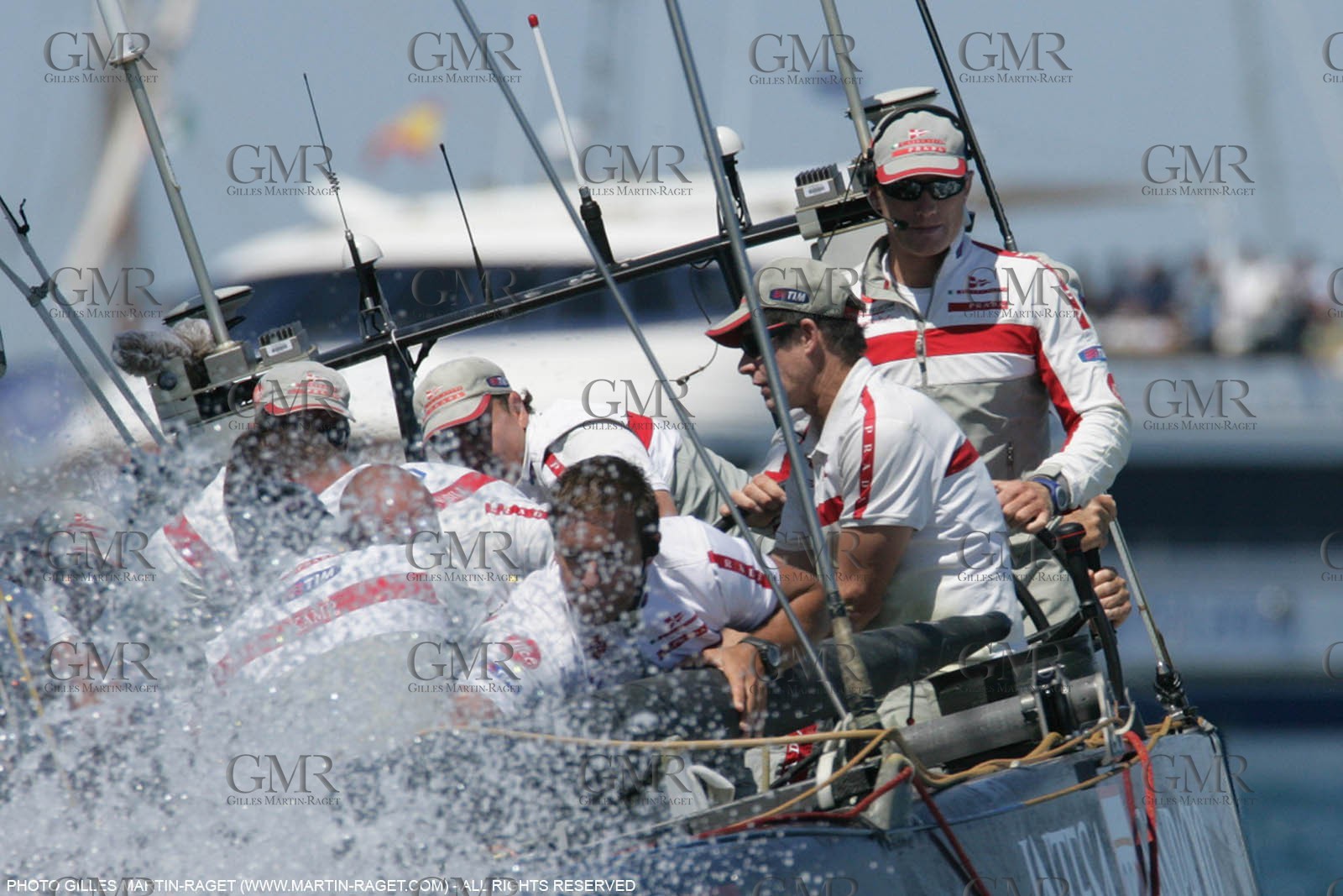 02 06 2007-Valencia (Spain)- 32nd America's Cup - Louis Vuitton Cup Final - Day 2
