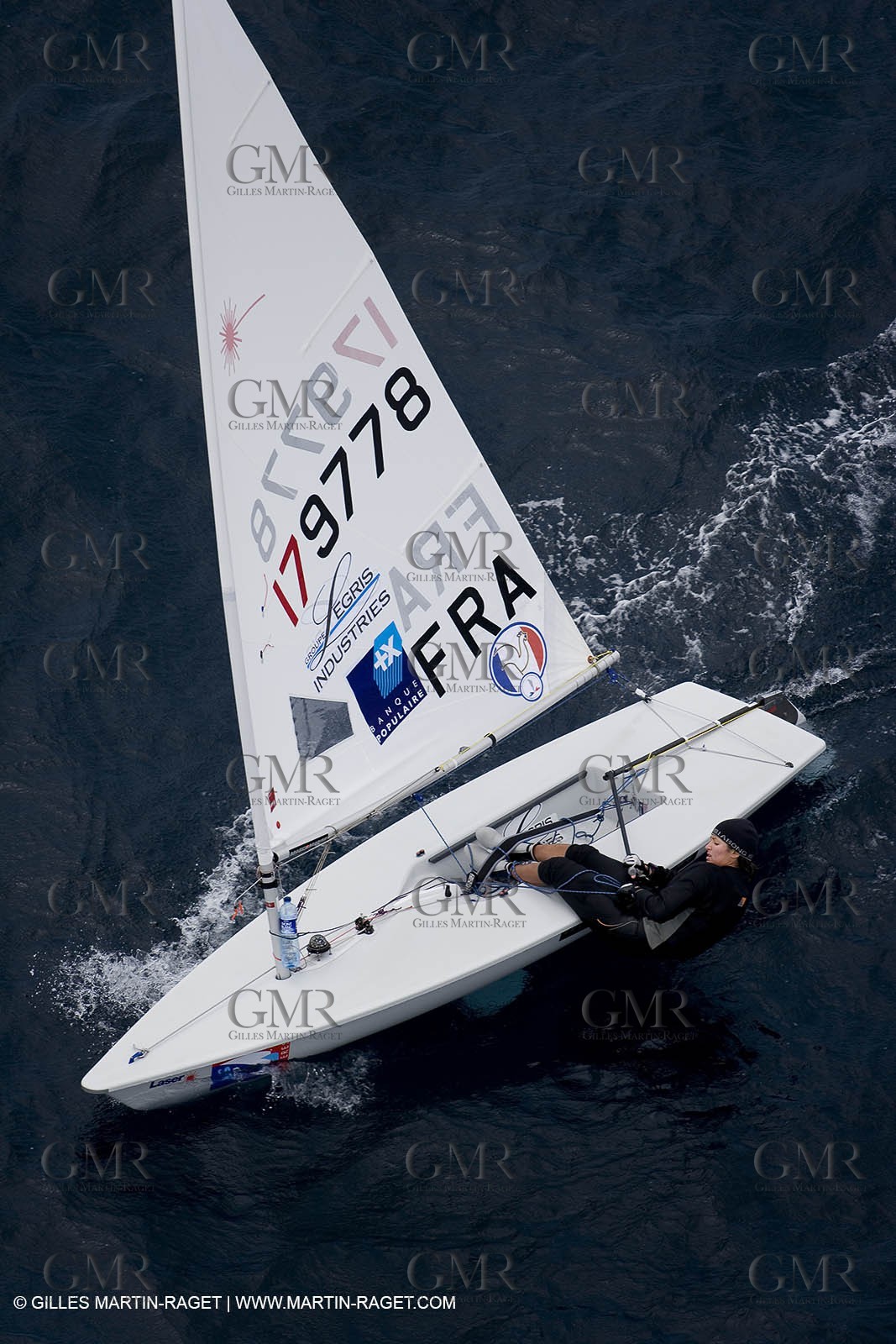 26 04 2007 - Semaine Olympique Française 2007 - Hyères - Jour 5 - Team France - Laser Radial - de Turckheim Sophie