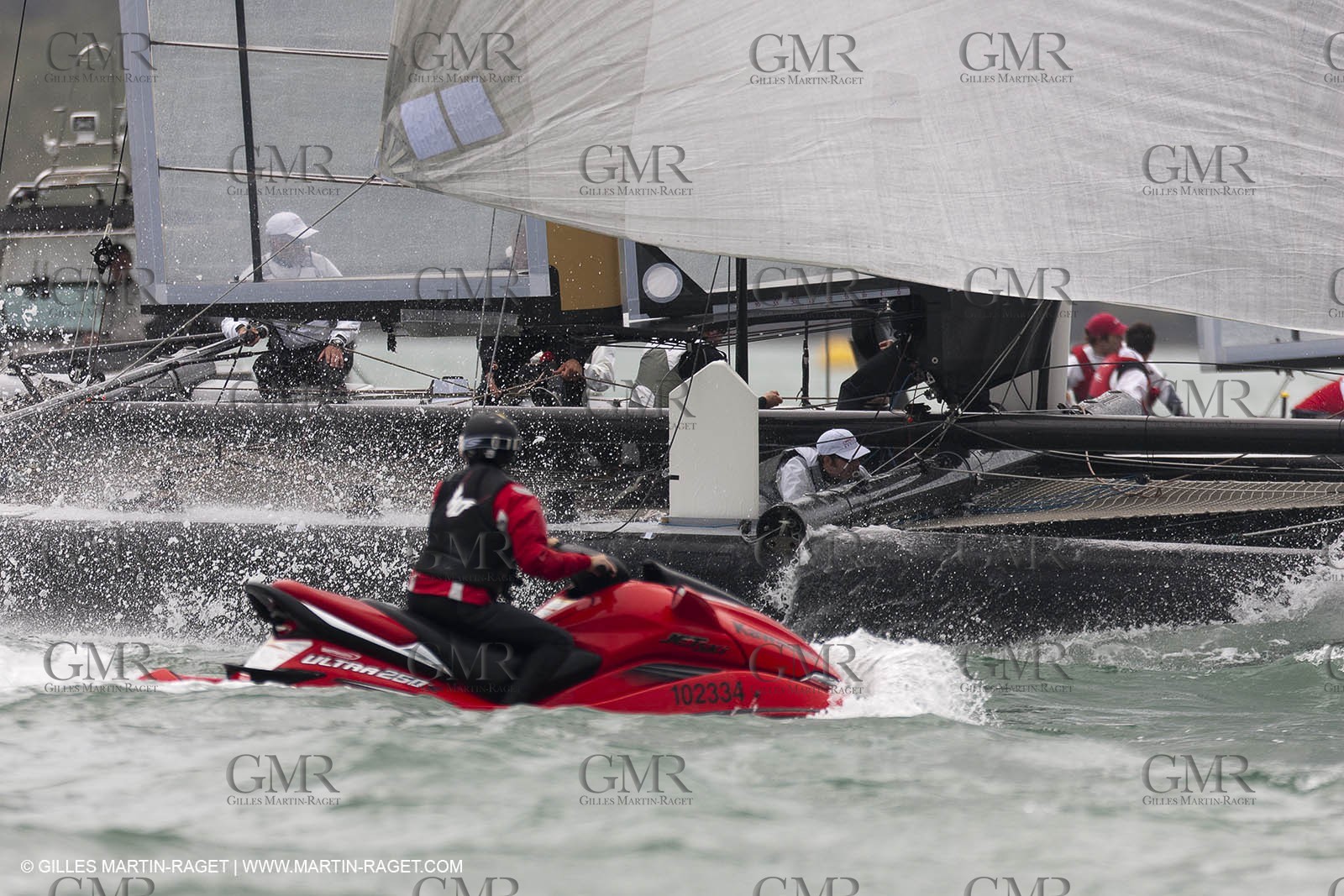 03 05 2011 - Auckland (NZL) - 34th America's Cup - AC45 Test Event - Day 8