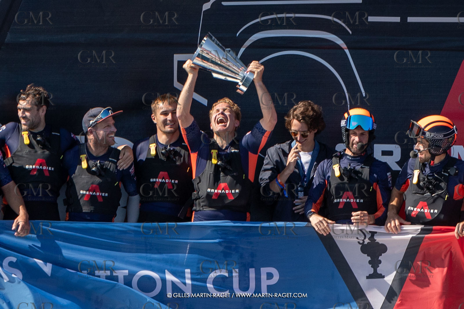 04 10 2024, Barcelona (ESP), 37th America's Cup, Louis Vuitton Cup Final, Race Day 7