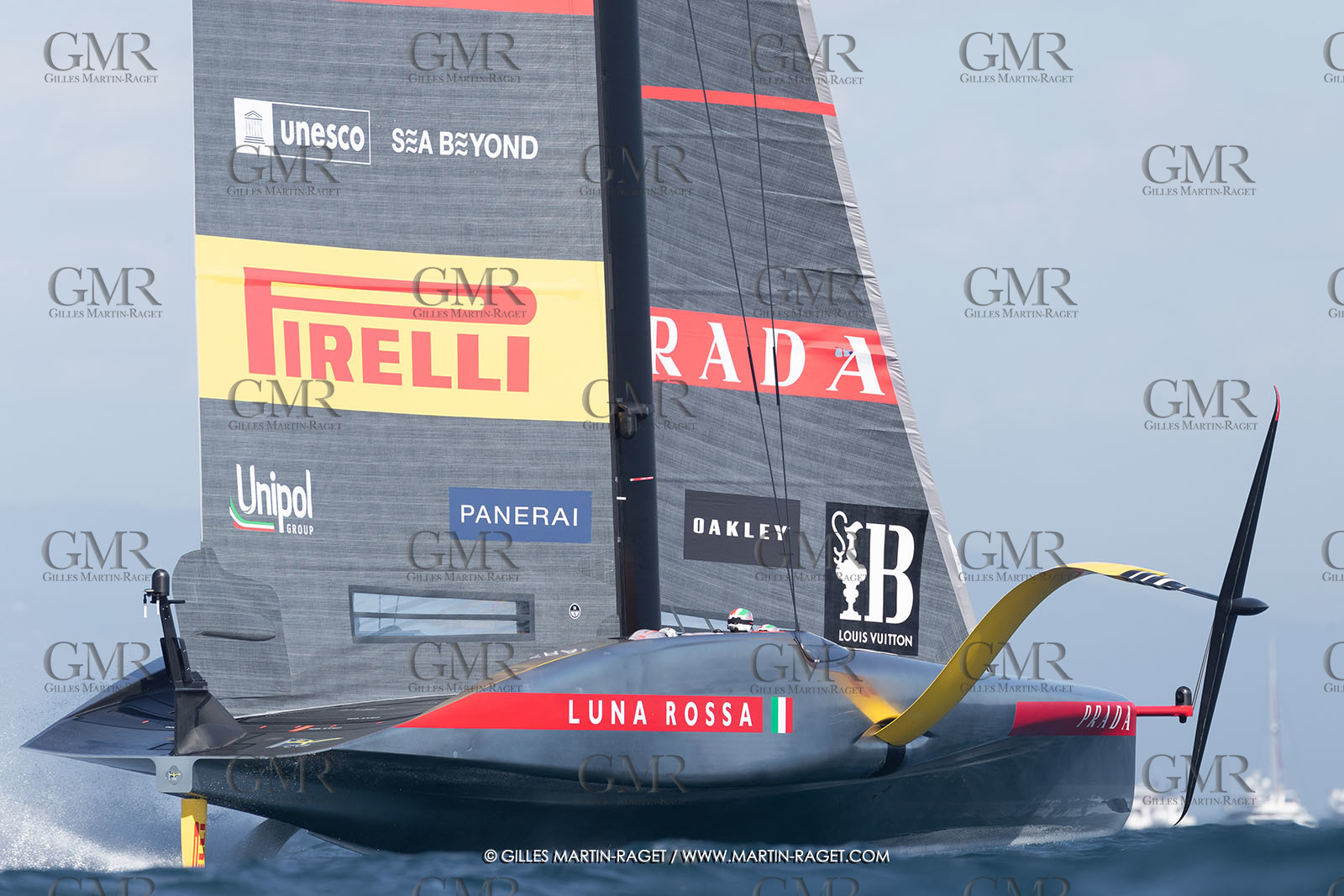 26 09 2024, Barcelona (ESP), 37th America's Cup, Louis Vuitton Cup Final, Race Day 1