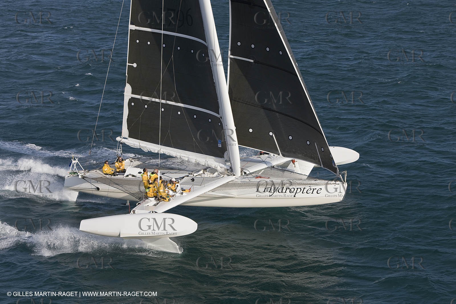 03 10 2008 - Fos   mer (FRA, 13) - L'Hydroptère - Speed record attempt