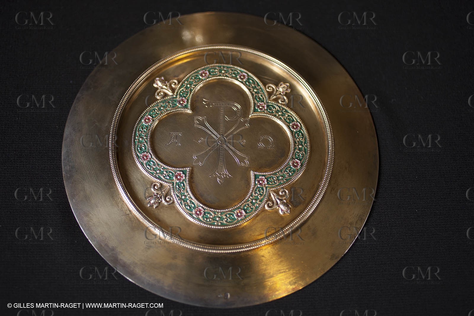 04 02 2013 - Marseille(FRA,13), Notre Dame de la Garde,liturgical silverware