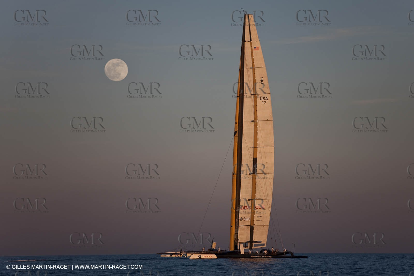 27 01 2010 - Valencia (ESP) - 33rd America's Cup - BMW ORACLE Racing - Training in Valencia