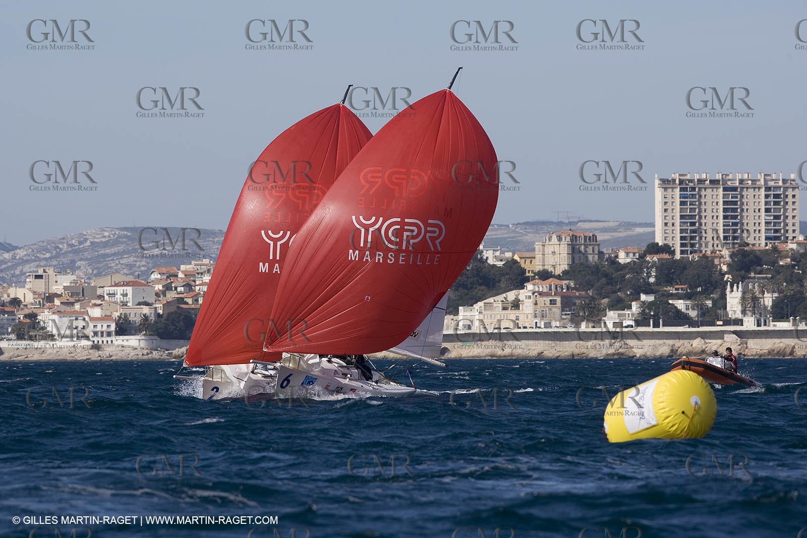 10 03 2008 - Marseille International Match Race 2008 - Day 2 - Round Robin