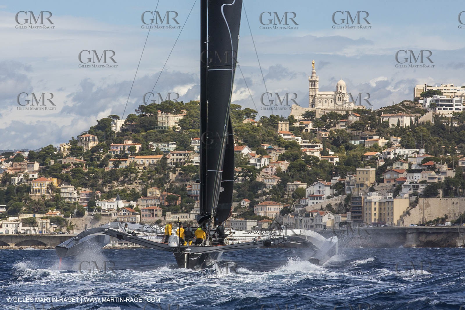24 09 2012 - Marseille (FRA,13) - Match race France 2012 - Arrivée des MOD 70 du  Tour de l'Europe