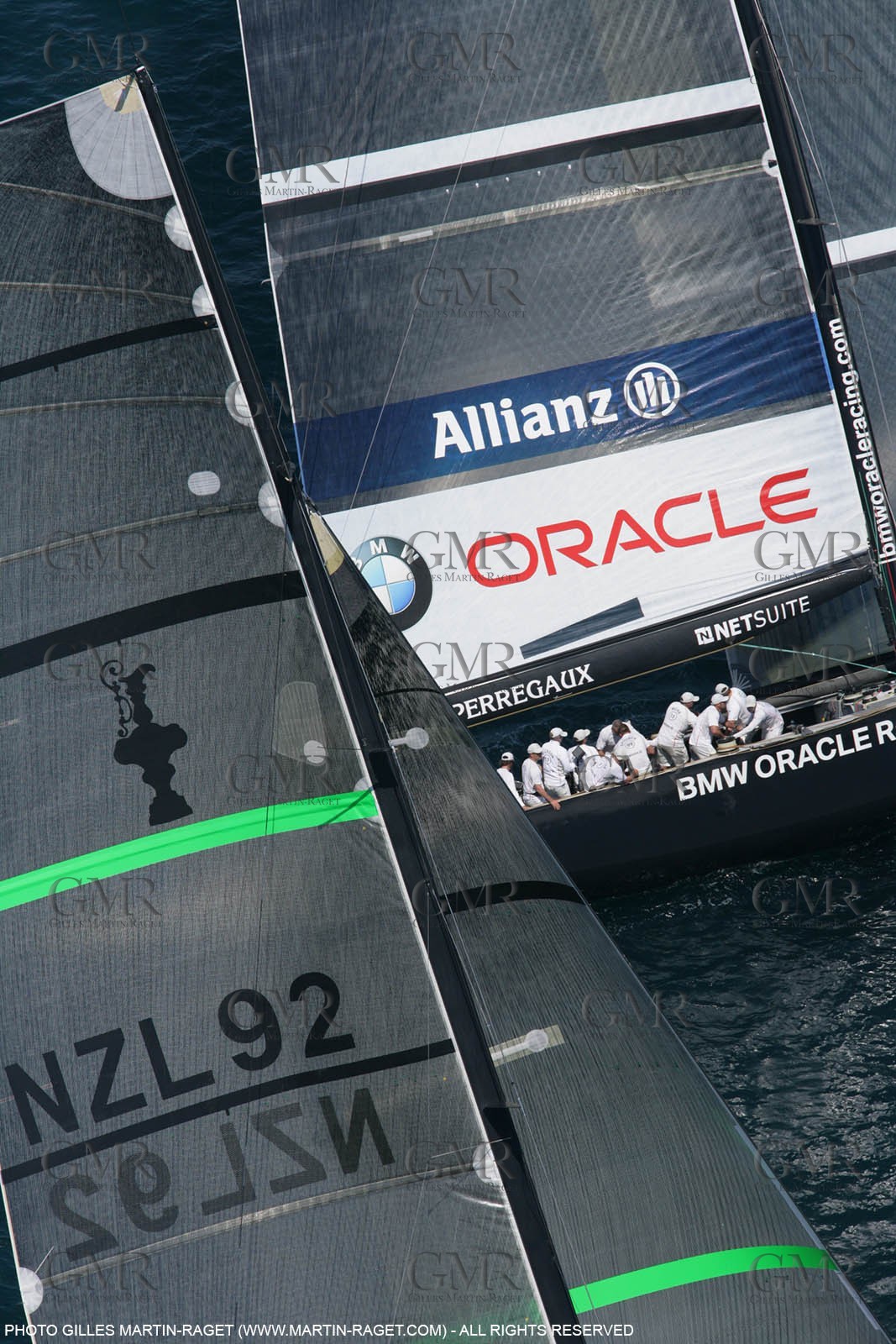 09 05 2007-Valencia (Spain)- 32nd America's Cup - Louis Vuitton Cup - RR2 - Day 11 - BMW ORACLE Racing