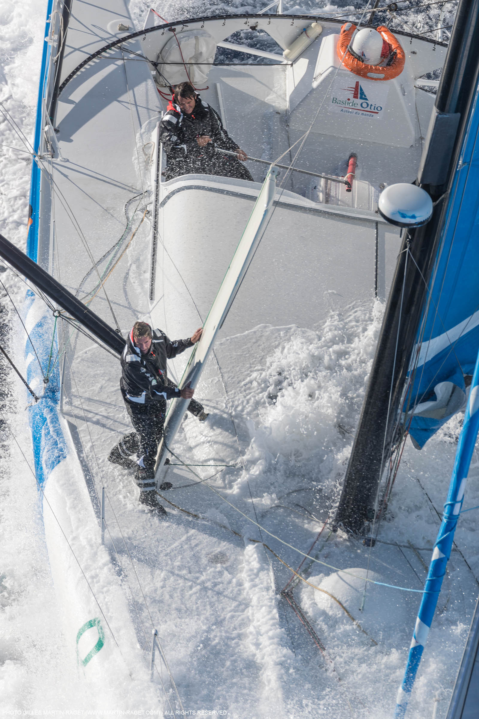 13 07 2017, Port Camargue (FRA,30), Transat Jacques Vabre 2017, Bastide Otio (Kito de Pavant, Yannick Bestaven), offshore trainings
