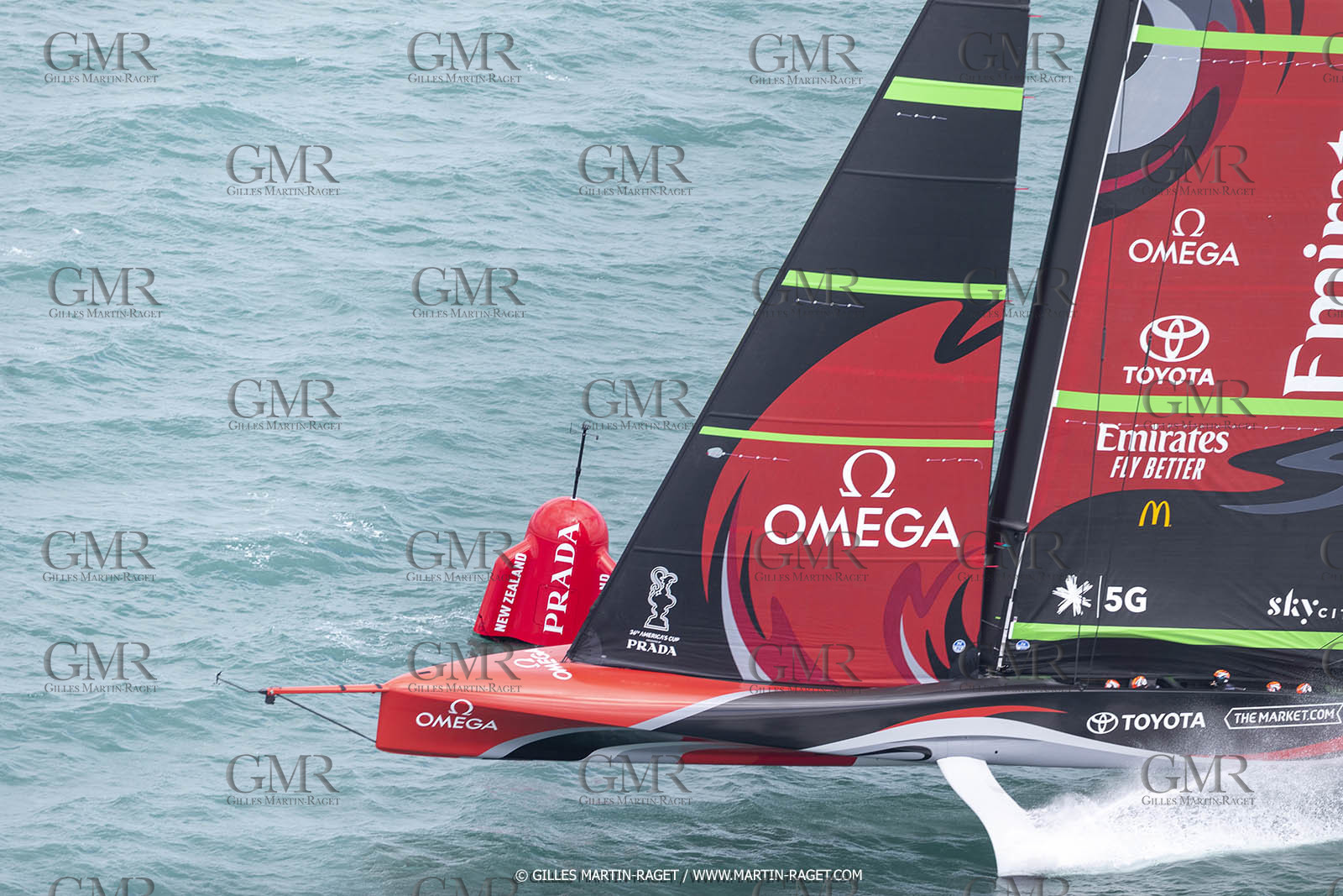 11 12 2020 - Auckland (NZL) - 36th America's Cup - Practice Sessions - Day 3 - Emirates Team New Zealand