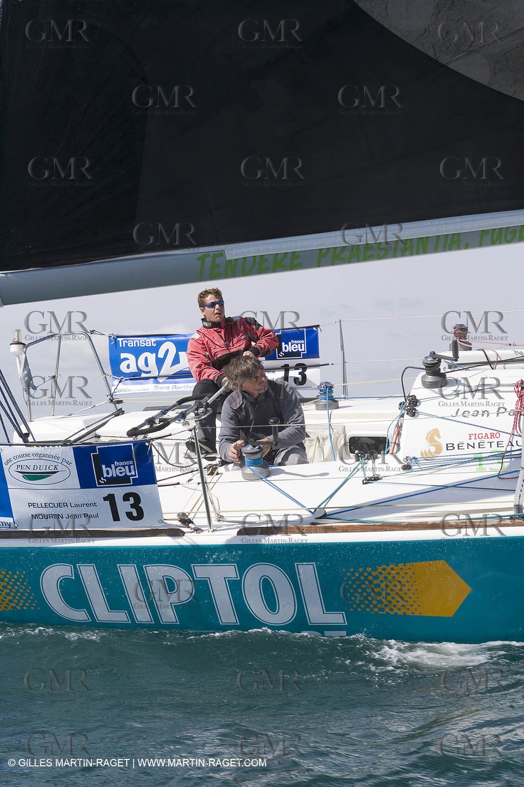 27 03 08- La Grande Motte- (FRA,34) Transat AG2R 2008- Jean-Paul Mouren- Laurent Pellecuer