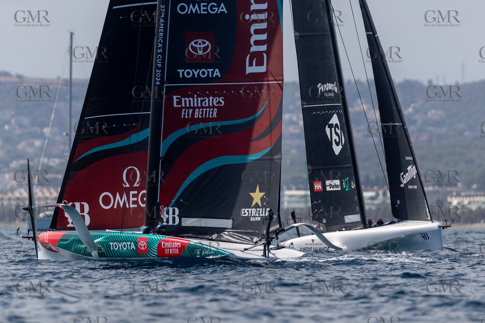 16 09 2023, Vilanova i La Geltru (ESP), 37th America's Cup, 1st Preliminary Regatta, Race Day 2