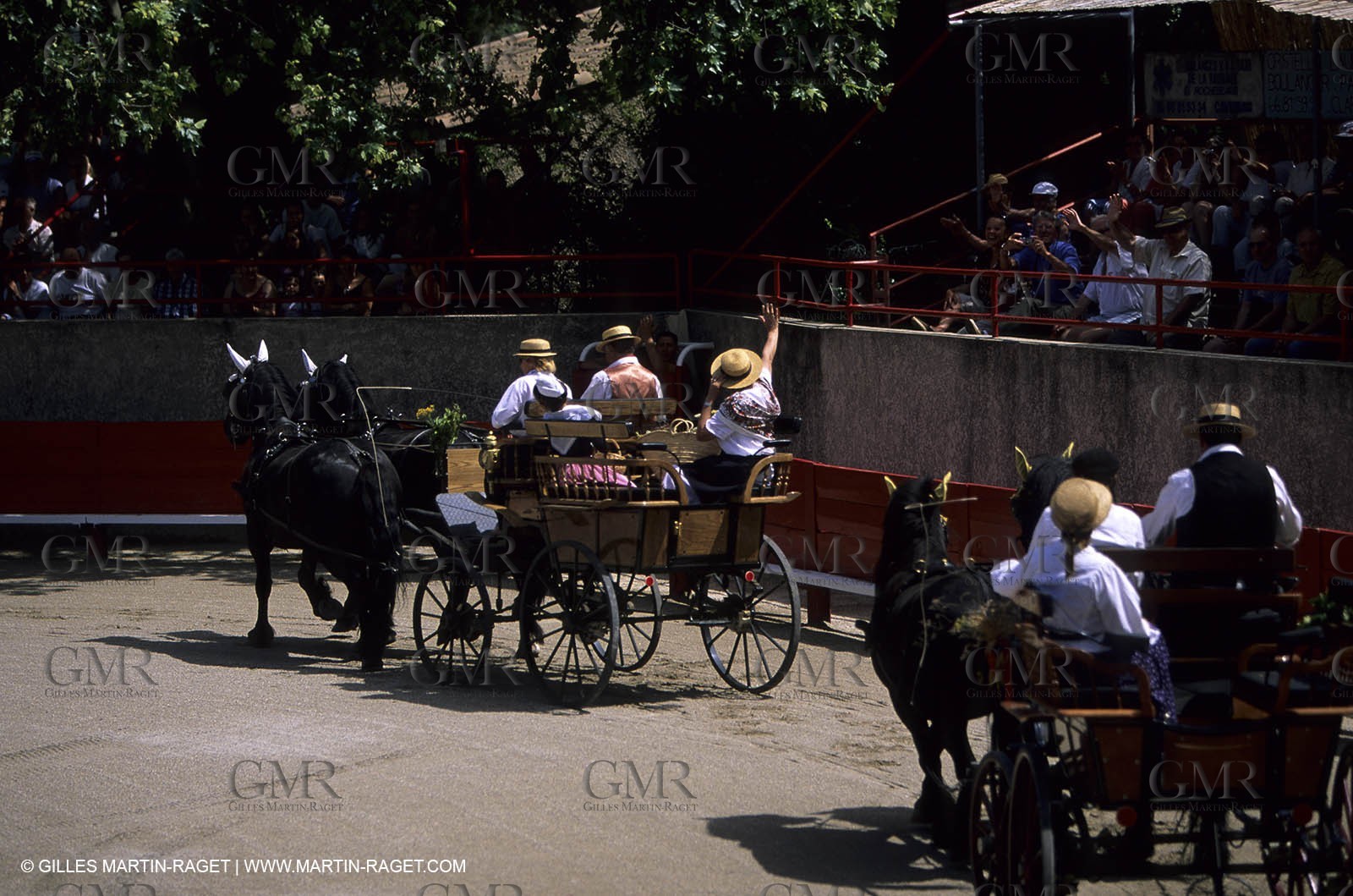 bull games in Clarensac (Gard)