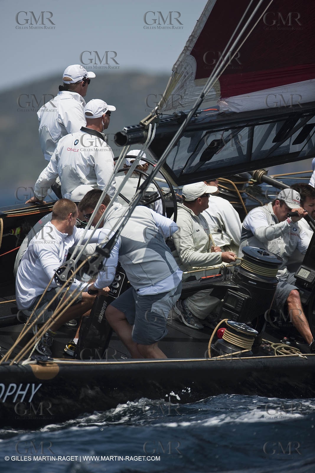 19 05 2010 - La Maddalena (ITA, Sardinia) Louis Vuitton Trophy - BMW ORACLE Racing - Training