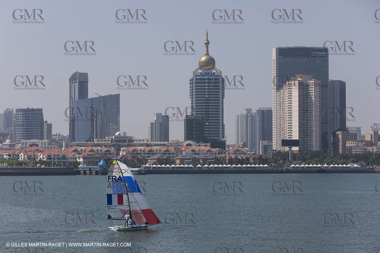 07 08 2008 - Qingdao (CHN) - Olympic games - The olympic Marina