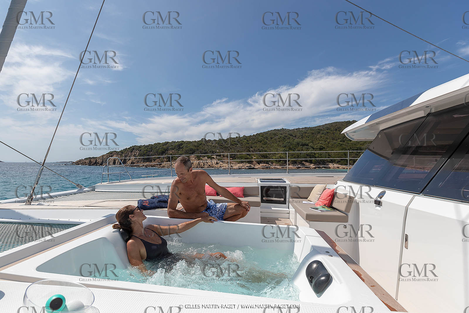 30 08 2018, Porto Vecchio (FRA, South Corsica) Chantier Fountaine-Pajot, Alegria 67