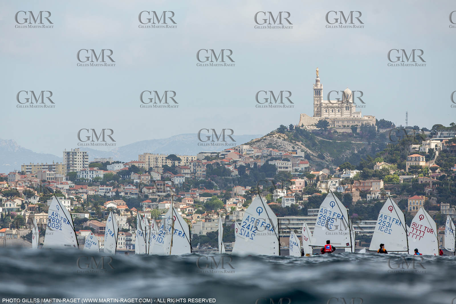 15 04 2016, Marseille (FRA,13), SNIM Dériveurs, Coupe Internationale de Printemps Optimist, Final Day