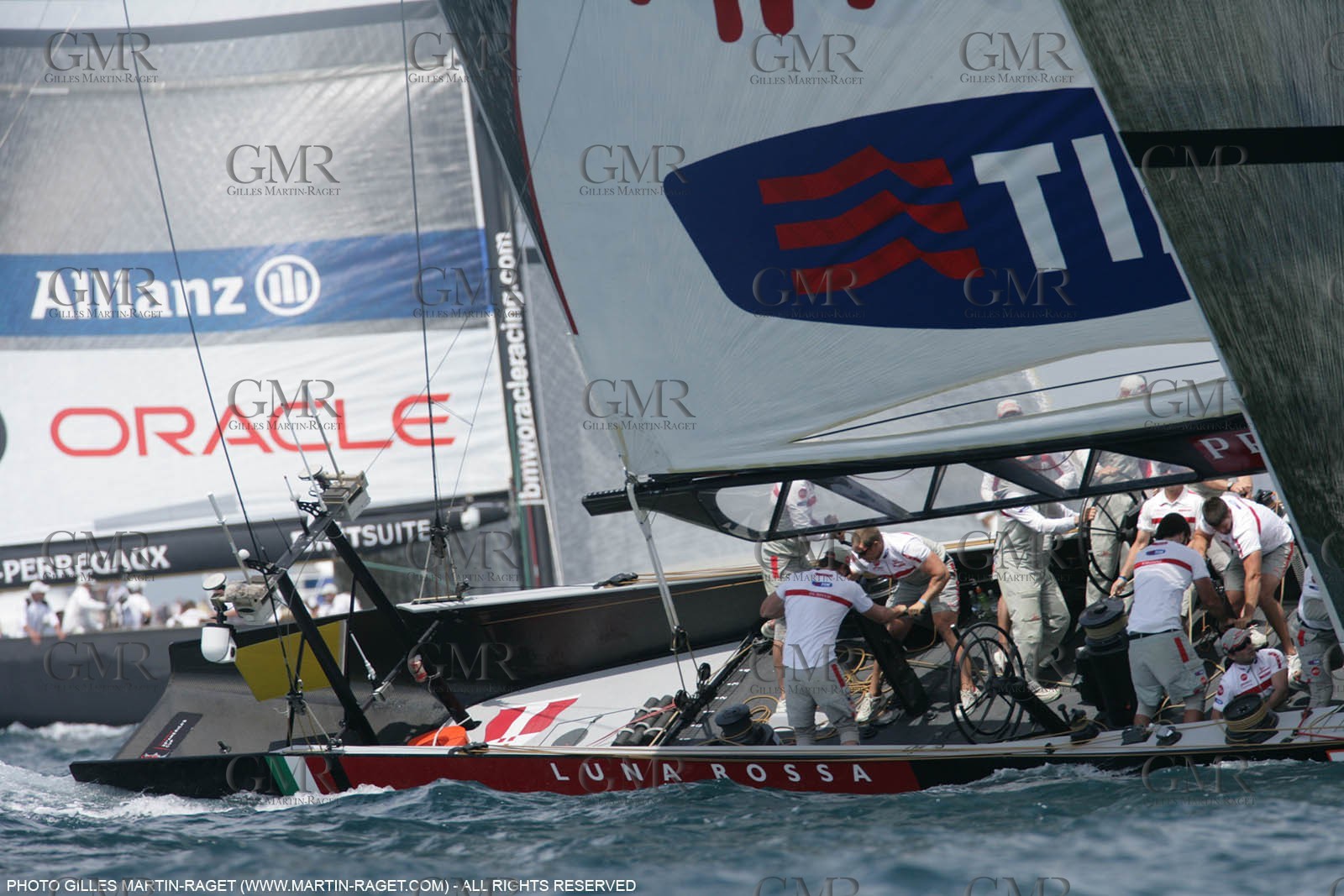 16 05 2007-Valencia (Spain)- 32nd America's Cup - Louis Vuitton Cup - Semi-final - Day 3 - BMW ORACLE racing