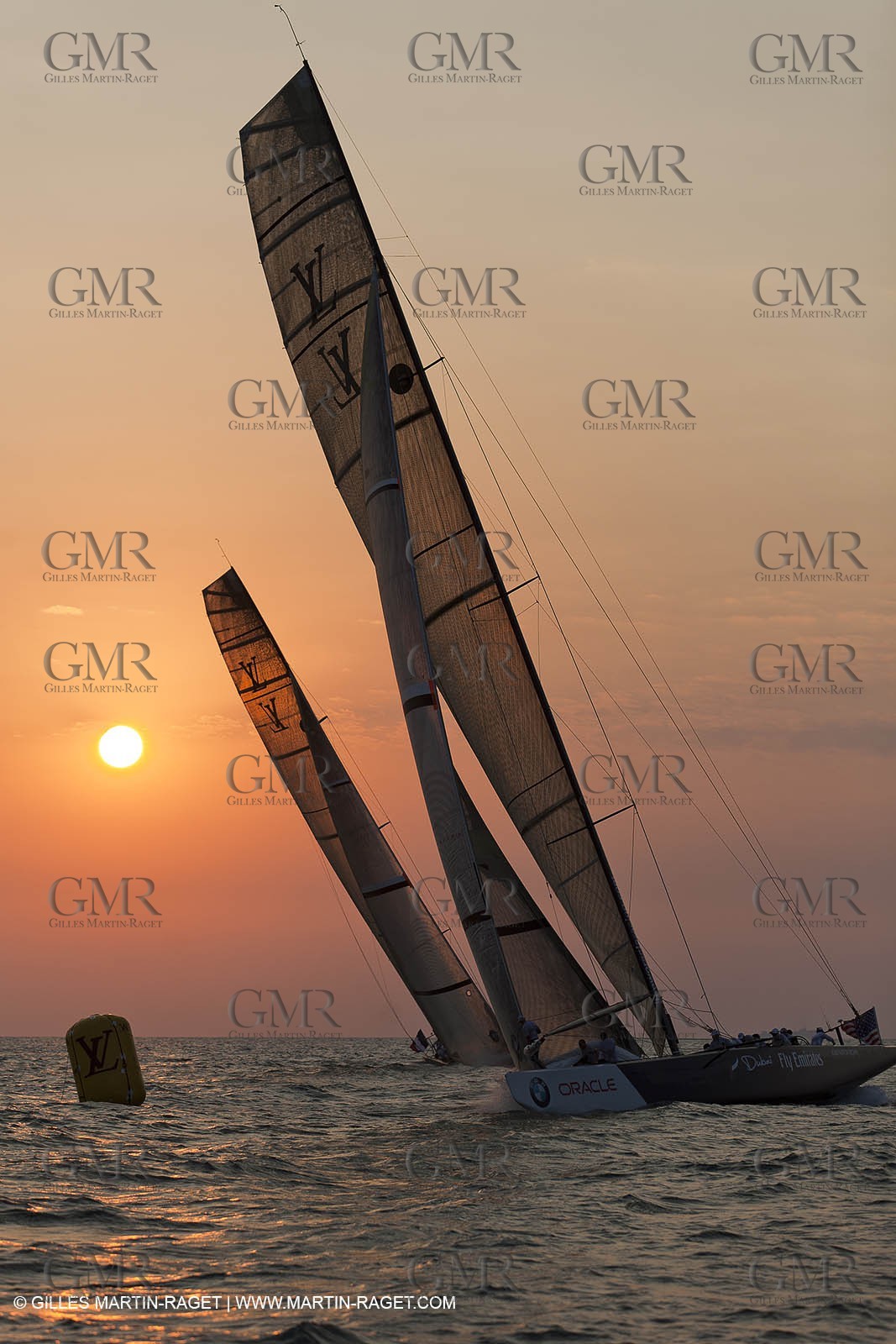 14 11 2010 - Dubai (UAE) - Dubai Louis Vuitton Trophy -  BMW ORACLE Racing - Race Day 1 - Vs All 4 one
