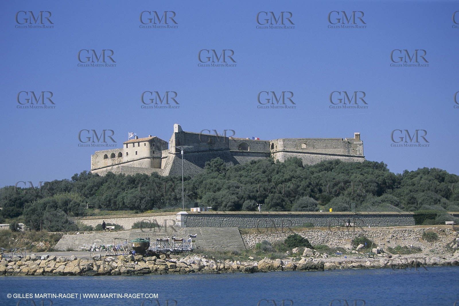 France, Provence, Côte d'Azur, Littoral, Fort Carré, Antibes