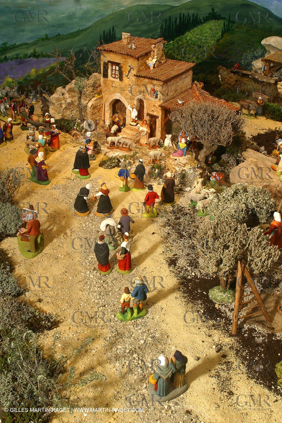 Great crib from les Saintes Maries de la mer (FRA, 13) for Christmas, December 2010