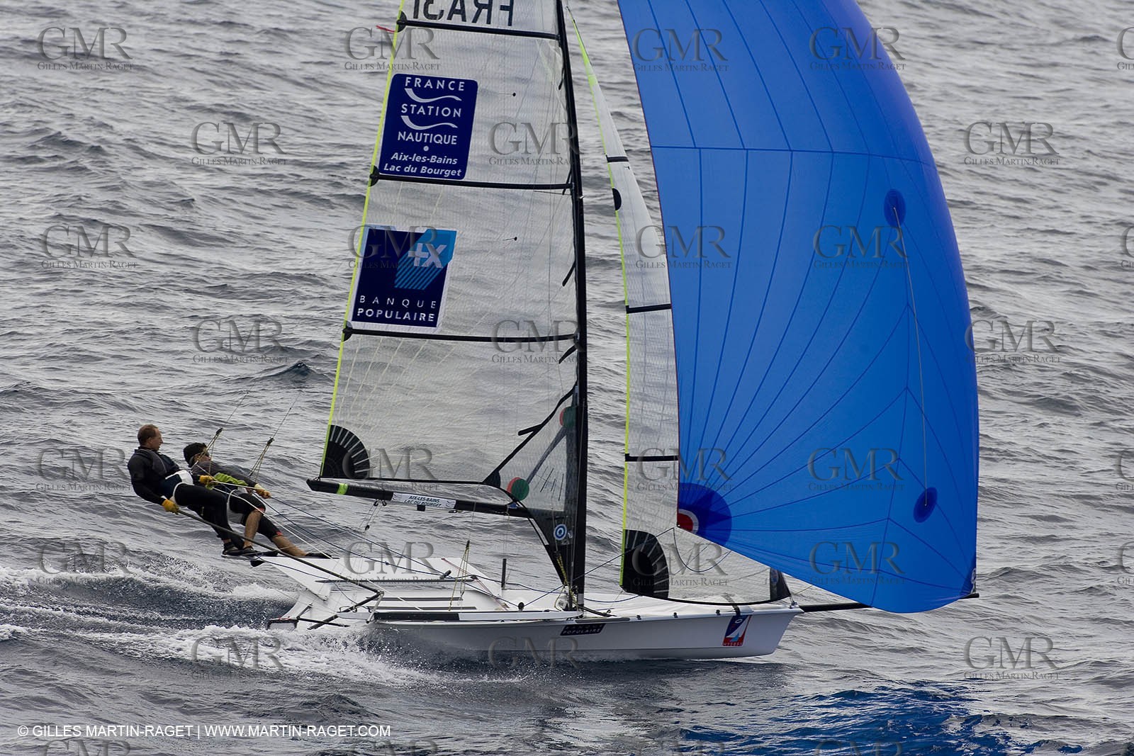 26 04 2007 - 2007 Semaine Olympique Française - Hyères (South of France) - Day 5 - Team France - 49er - Dyen-Rocherieux