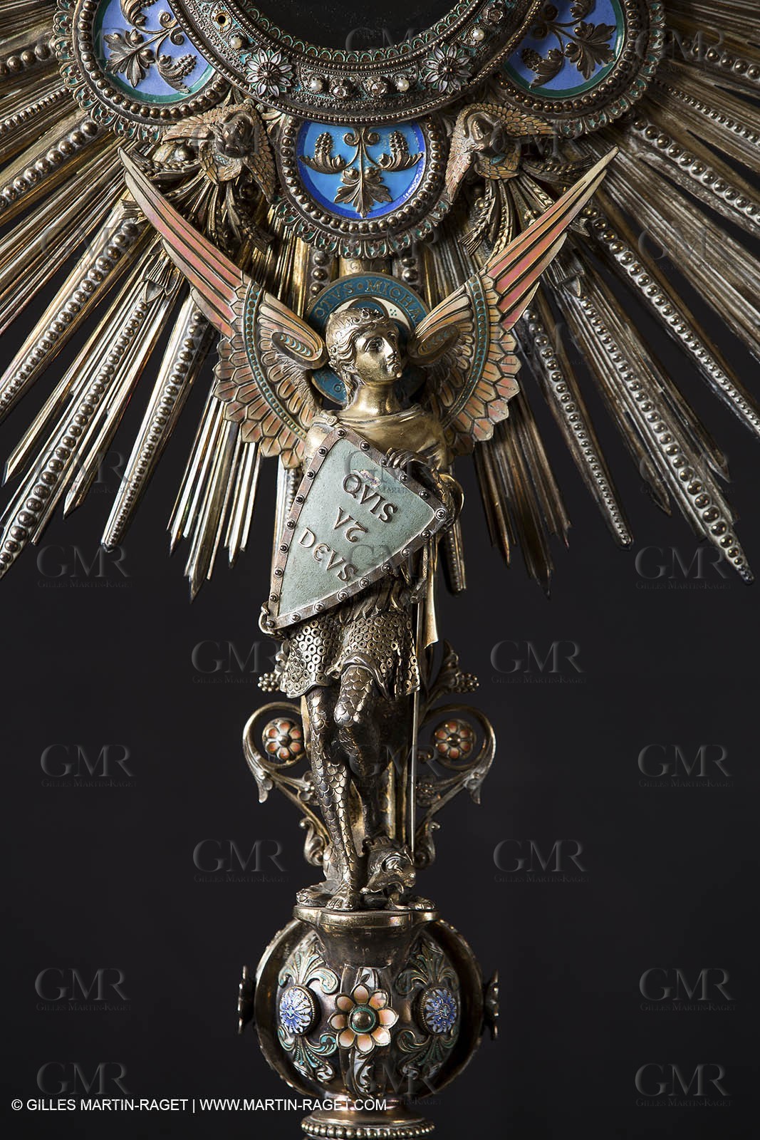 04 02 2013 - Marseille(FRA,13), Notre Dame de la Garde,liturgical silverware