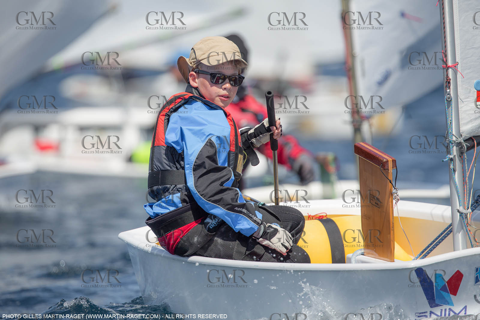 14 04 2016, Marseille (FRA,13), SNIM Dériveurs, Coupe Internationale de Printemps Optimist, Day 4