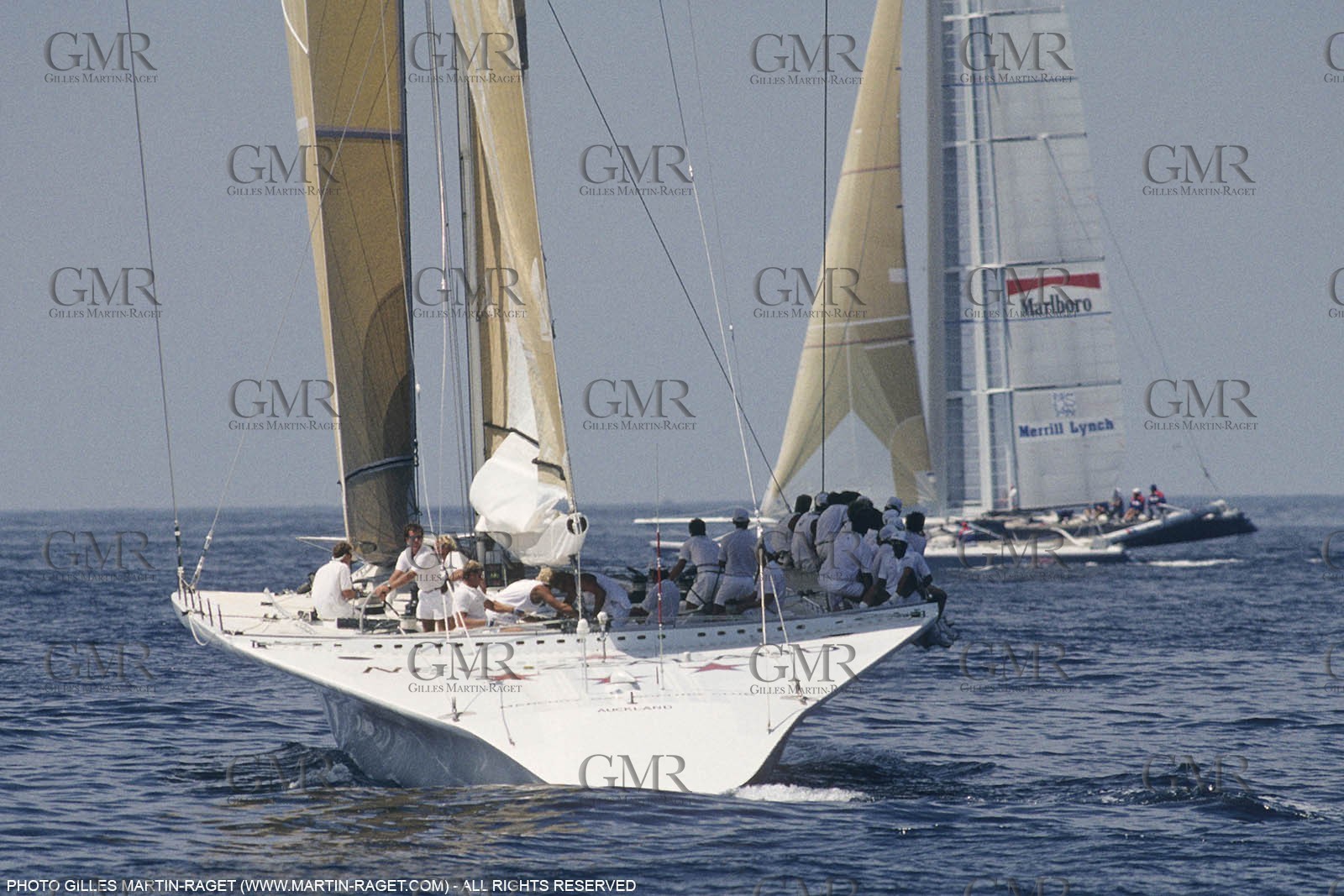 Sailing, Yacht Racing, America's Cup XXVII, San Diego (USA,CA) 1988, Stars & Stripes Vs New Zealand