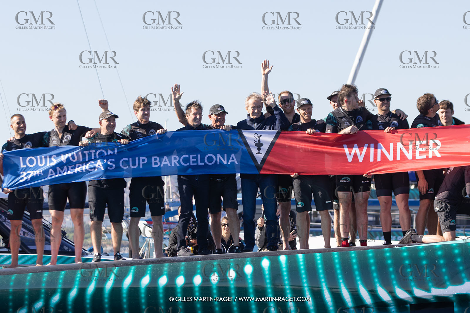 19 10 2024, Barcelona (ESP), Louis Vuitton 37th America's Cup, Final Match, Race Day 6