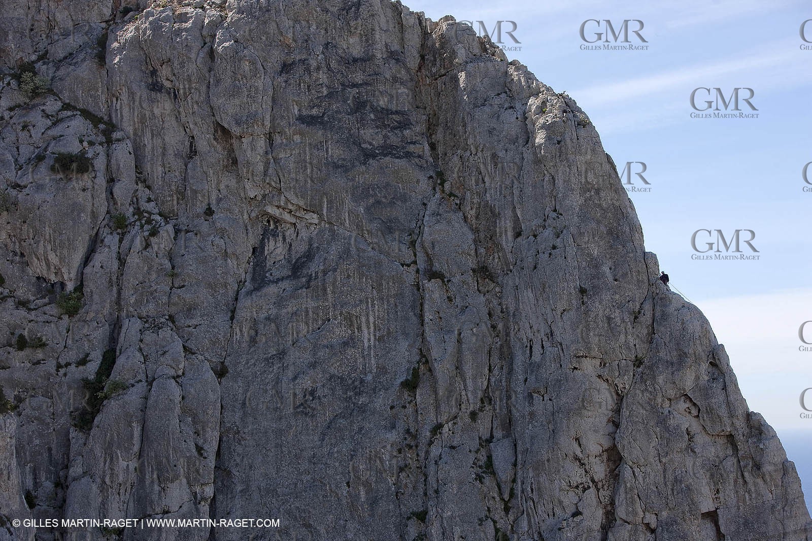 30 04 2009 - Marseille (FRA, 13) - Les Calanques - La Grande Candelle - Arrête de Marseille
