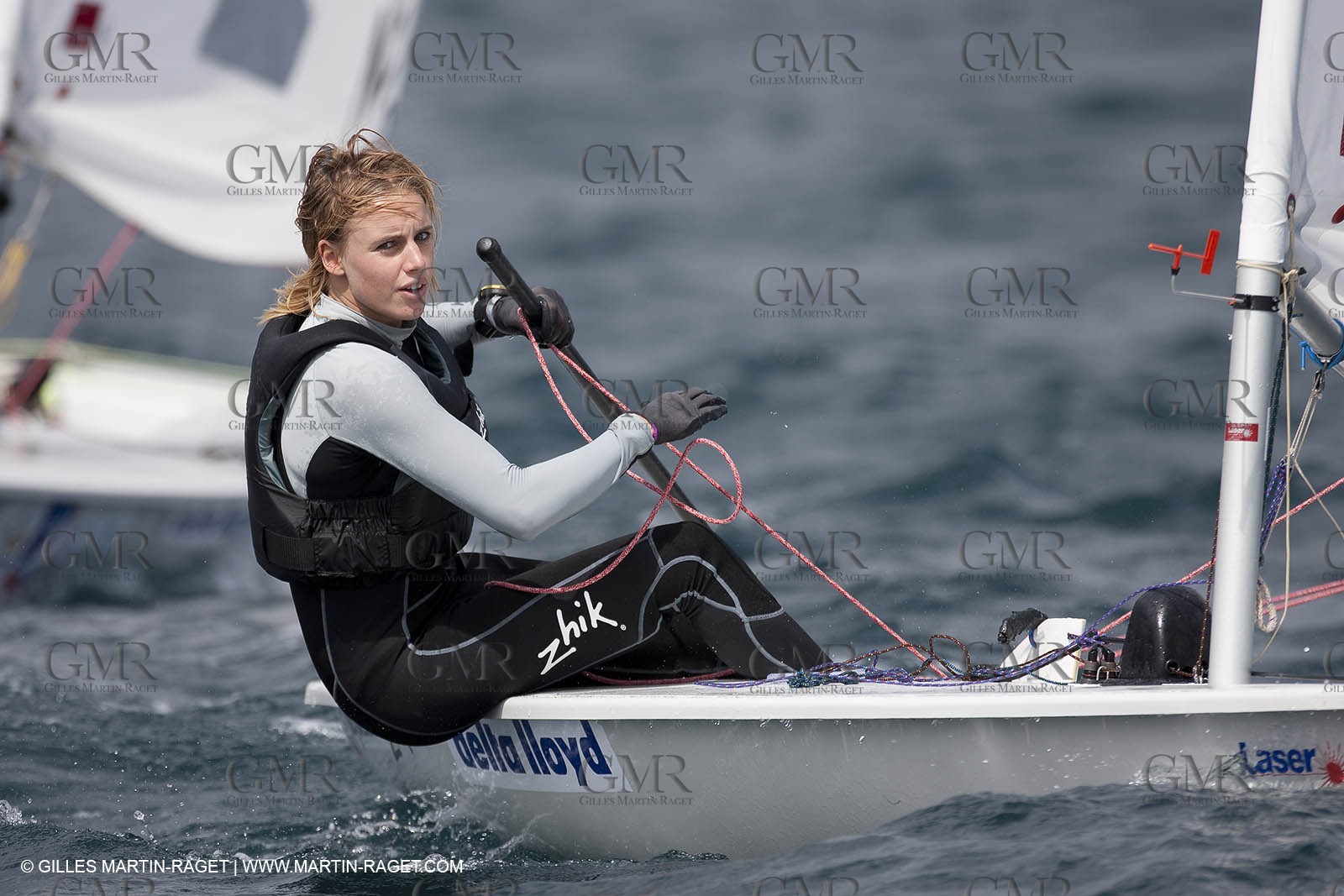 20 04 2010 - Hyères (FRA,83) - SOF 2010 - ZHIK Team - Laser femmes - Marit Bouwmeester