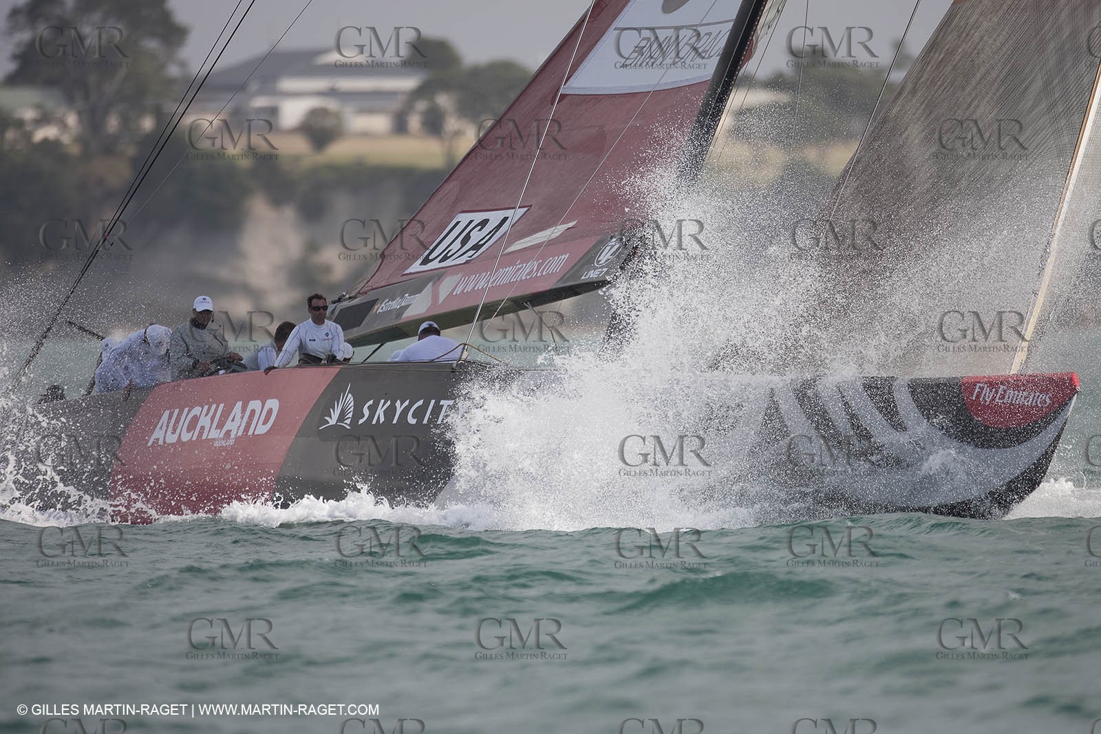 05 02 2009 - Auckland (NZL) -  Louis Vuitton Pacific Series -  Racing Day 4 - Round Robin 2