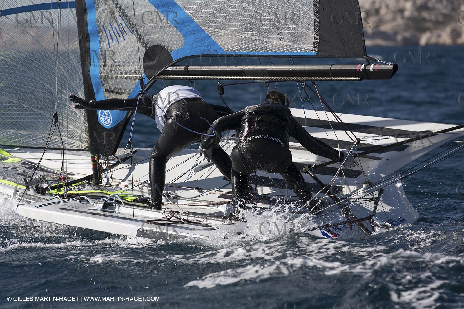 21 03 2013 - Marseille (FRA,13) - 49er FX test