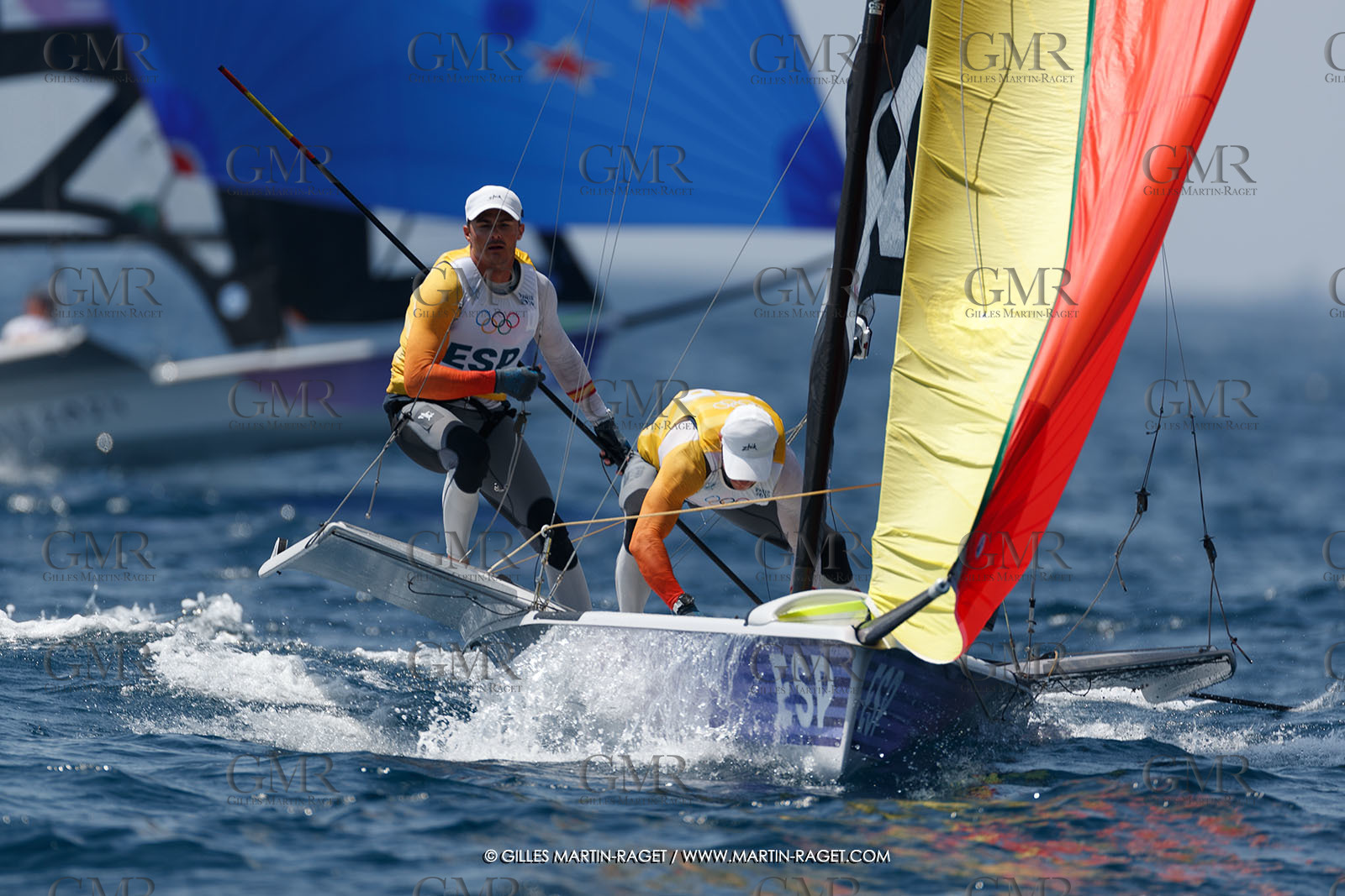 02 08 2024, Marseille (FRA), Paris 2024 Olympic Games, Sailing, Race Day 5,
