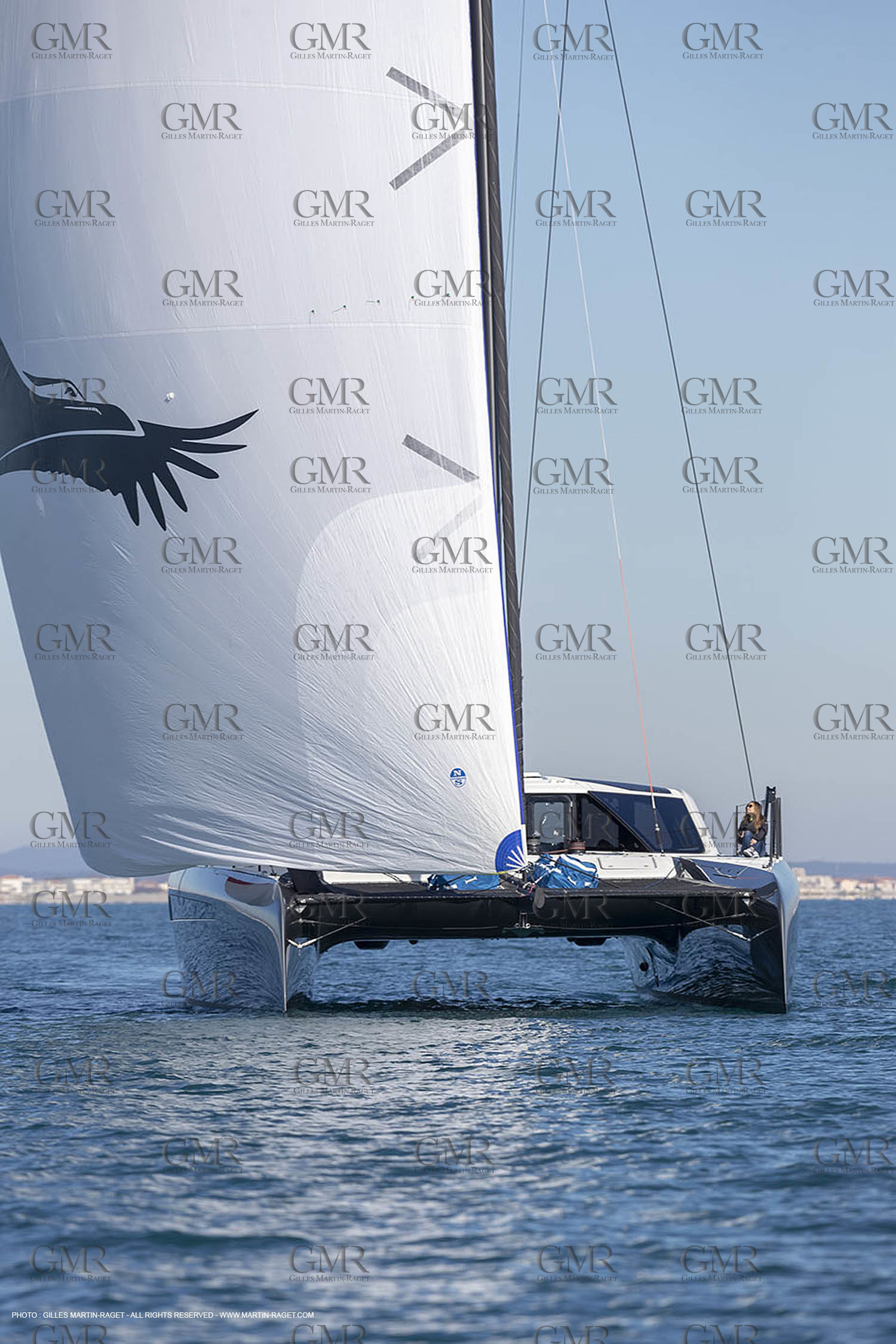 05 02 2019, La Grande Motte (FRA,34), Gunboat 68 sail testing  2