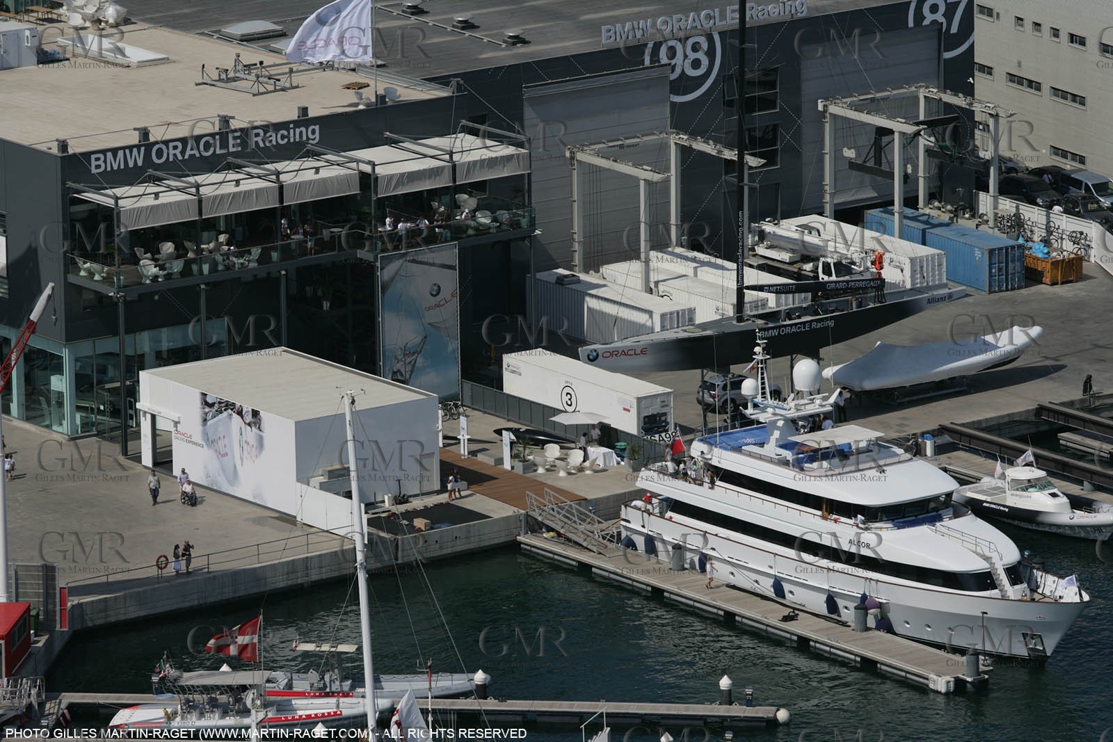 2' 06 2007-Valencia (Spain)- 32nd America's Cup - Final Match - Day 2