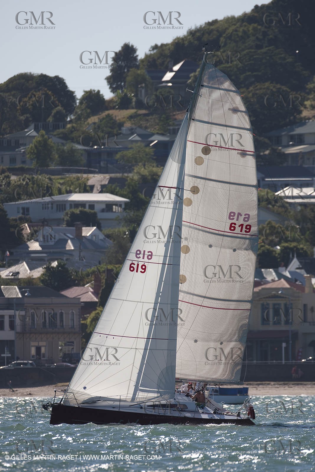 08 02 2009 - Auckland (NZL) -  Louis Vuitton Pacific Series -  Racing Day 8 - Round Robin 2