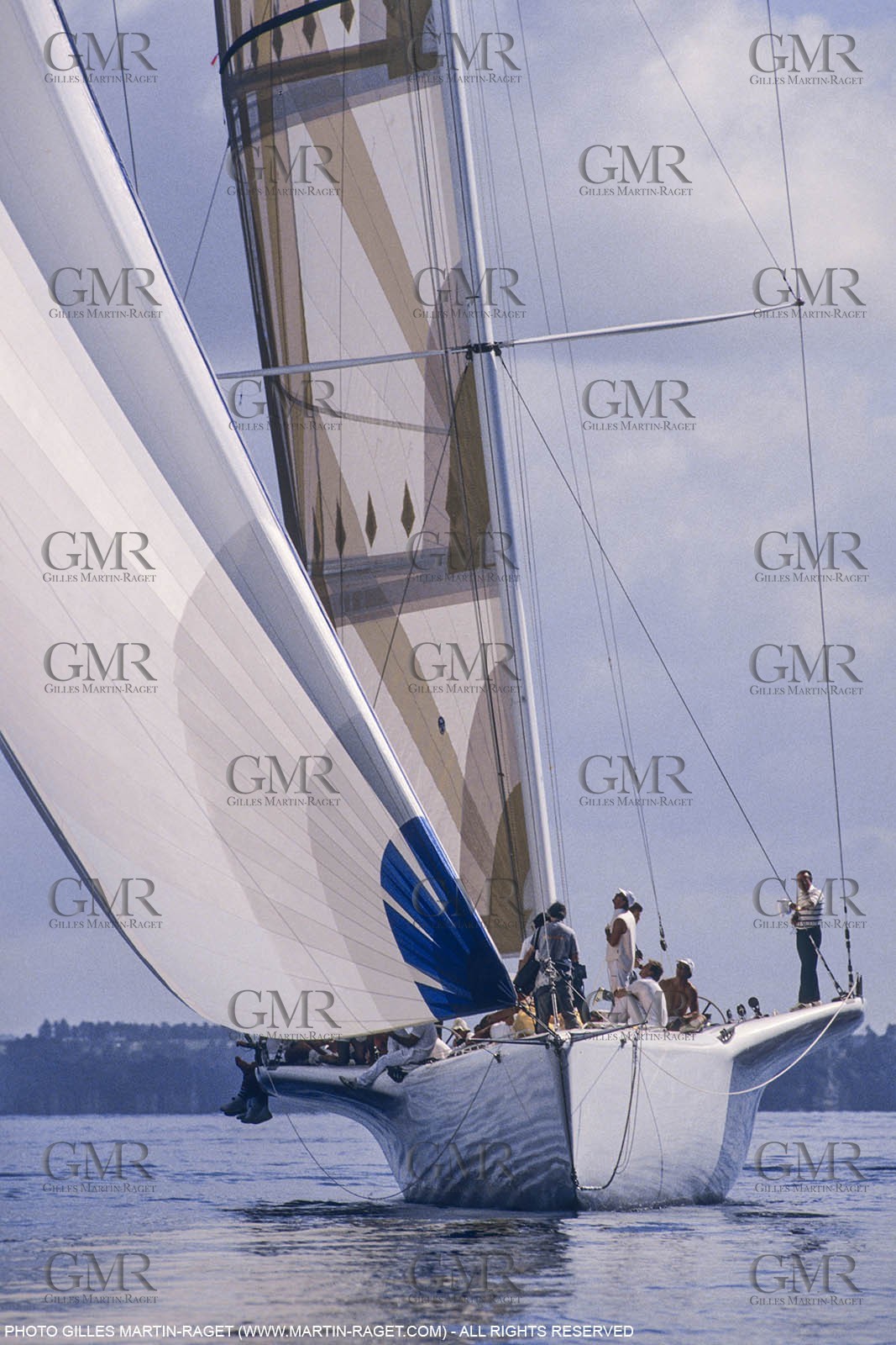 Sailing, Yacht Racing, America's Cup XXVII, San Diego (USA,CA) 1988, Stars & Stripes Vs New Zealand