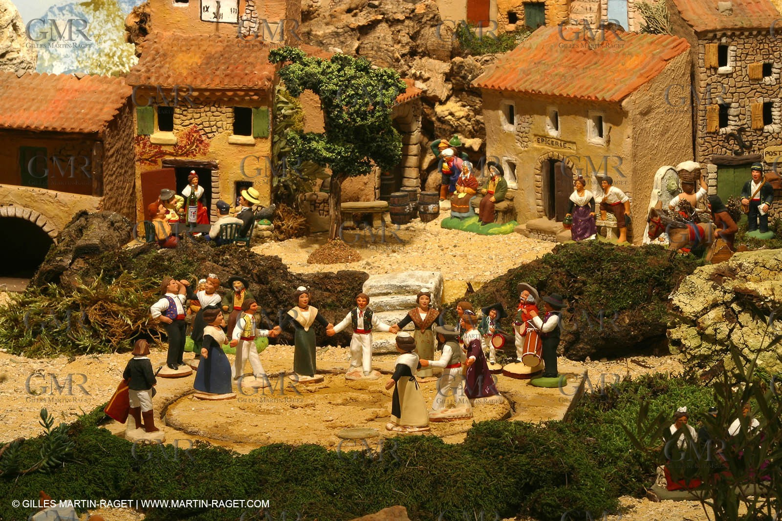 Great crib from les Saintes Maries de la mer (FRA, 13) for Christmas, December 2010