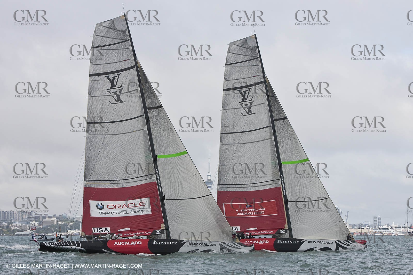 12 02 2009 - Auckland (NZL) -  Louis Vuitton Pacific Series -  Racing Day 12 - Challenger final