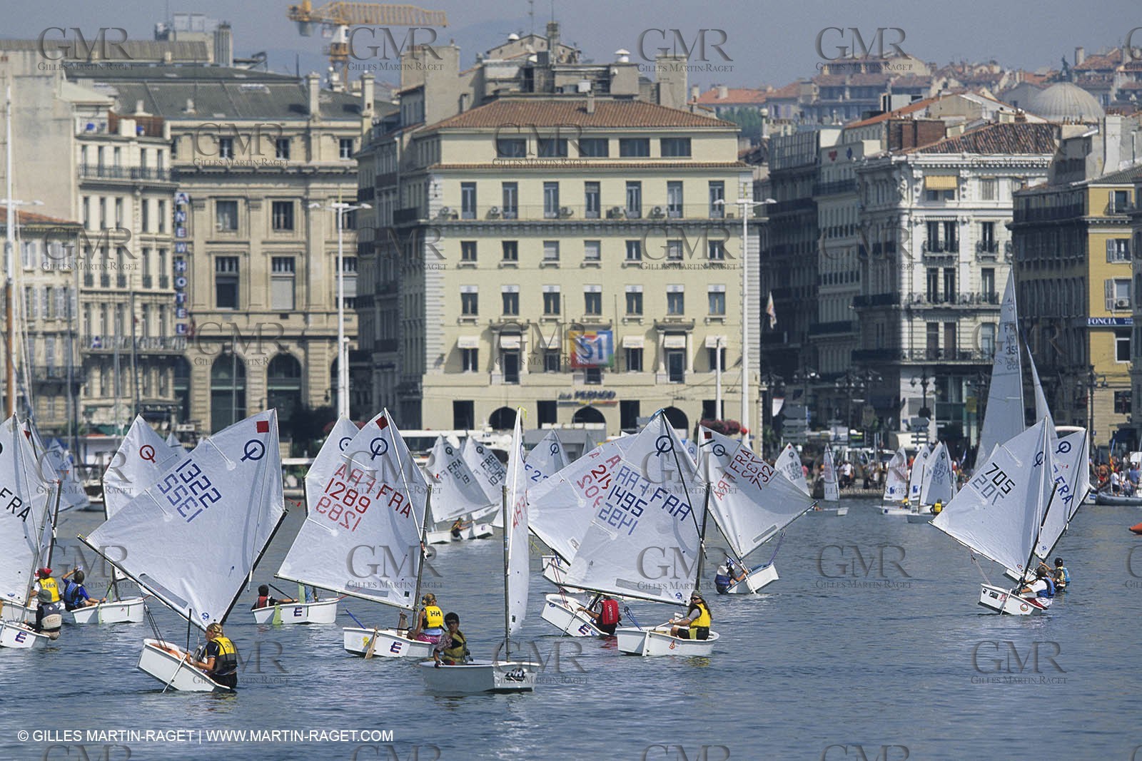 Marseille (FRA, 13), America's Cup 2007, MArseille Act 1, Optimist race