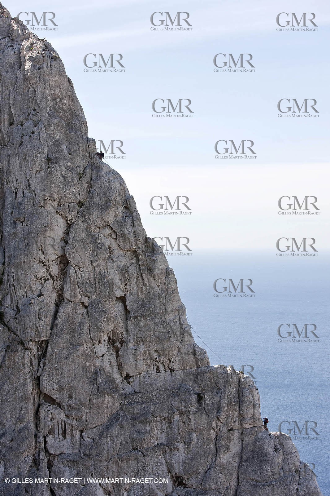 30 04 2009 - Marseille (FRA, 13) - Les Calanques - La Grande Candelle - Arrête de Marseille