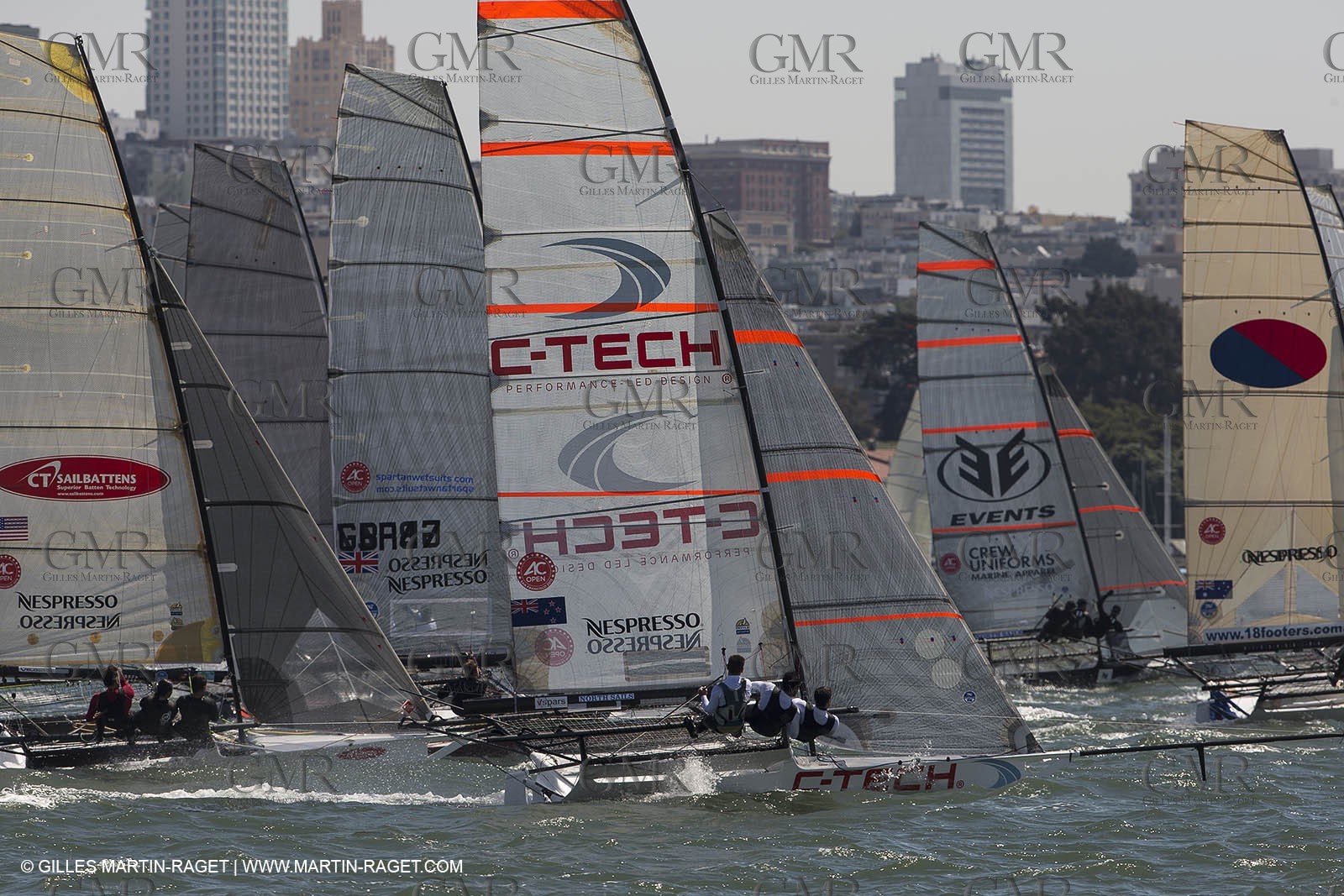 09 09 2013 - San Francisco (USA,CA) - 34th America's Cup - AC Open - 18ft racing