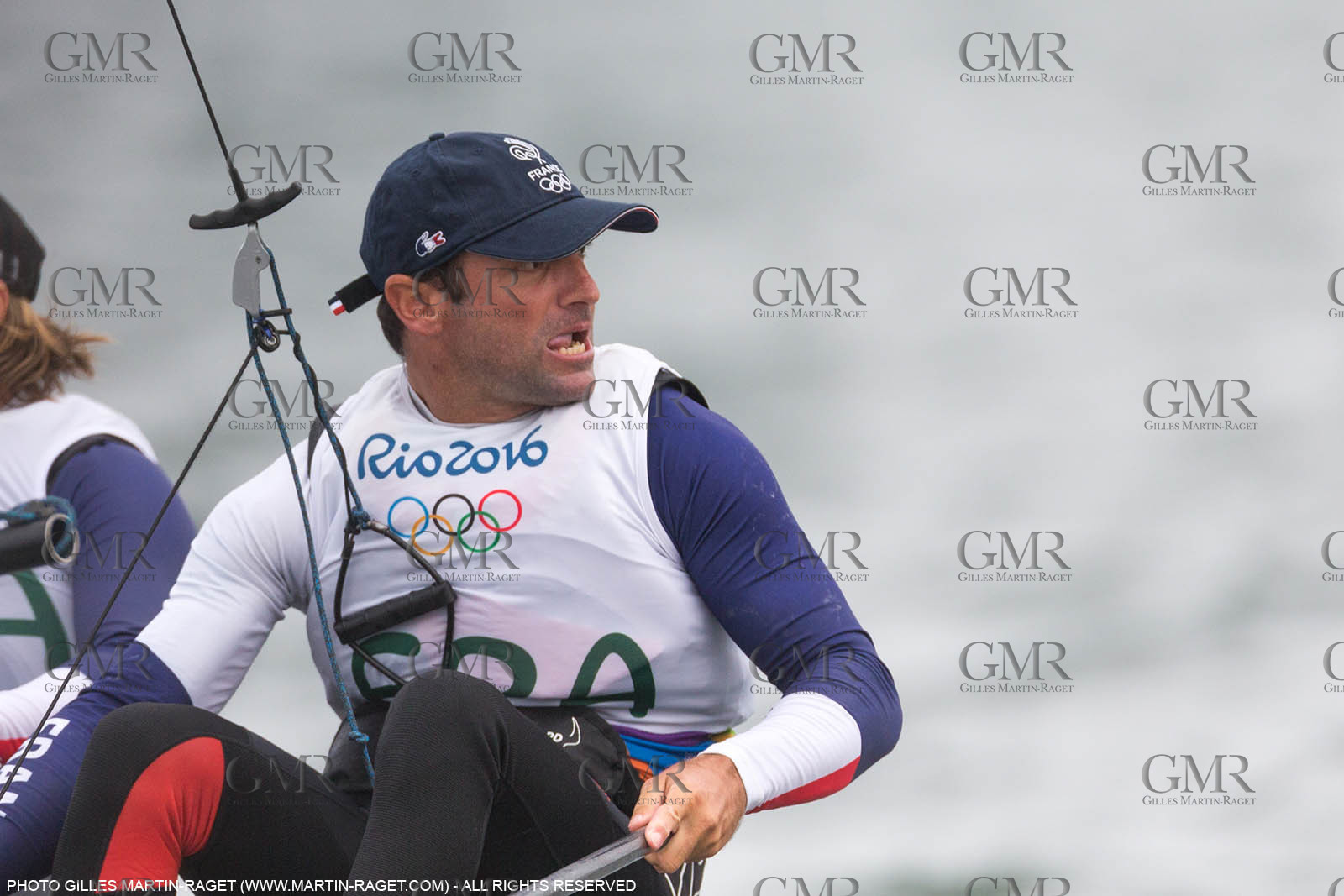 16 08 2016, Rio de Janeiro (BRA), 2016 Olympic Games, Sailing, Nacra 17, Billy Besson, Marie RIou