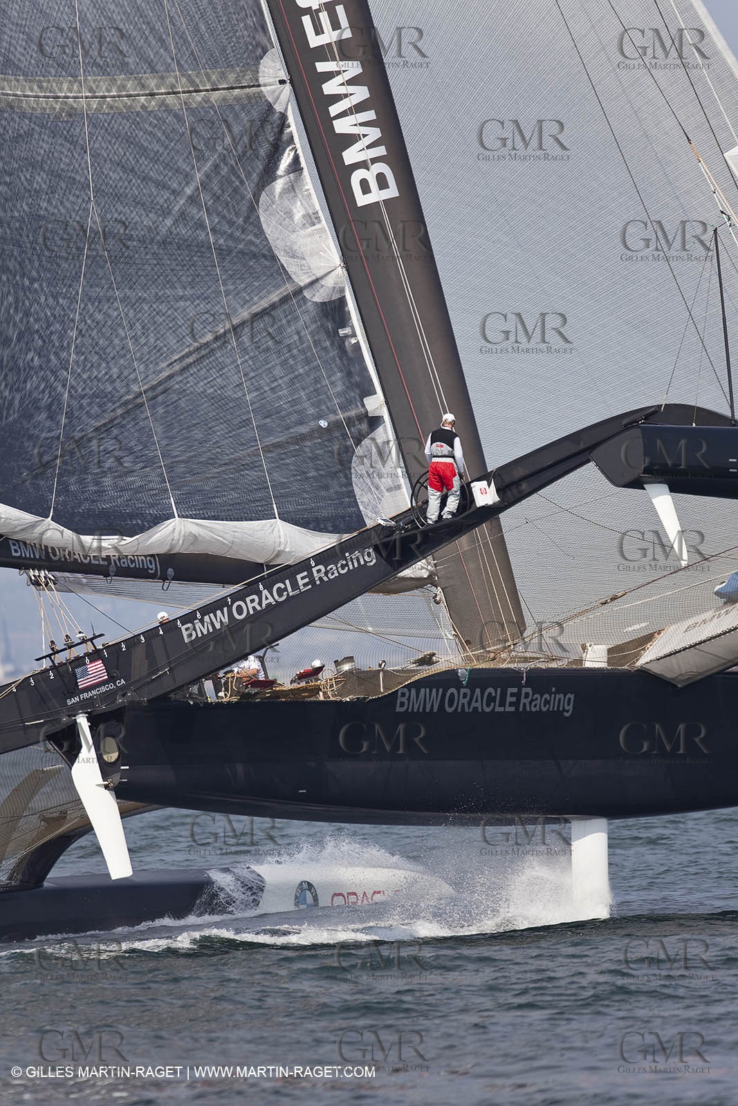 13 08 2009 - San Diego (USA,CA) - 33rd America's Cup - BMW ORACLE Racing - 90 ft Trimaran testings